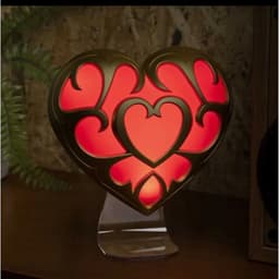 The Legend of Zelda Heart Container Light – Officieel Gelicentieerde 3D Lamp, USB of Batterijen, 21,6 cm- Paladone — thumbnail 4