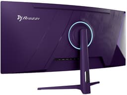 Arozzi Nova 34" Gaming Monitor - Curved - UWQHD VA - 165Hz - Paars — thumbnail 2