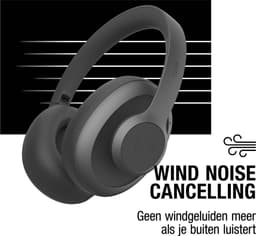 Fresh 'n Rebel Clam Ace – Draadloze Bluetooth Koptelefoon met Active Noise Cancelling - 60 uur Speeltijd - Met volume wiel - Storm Grey — thumbnail 3