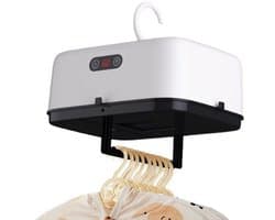 Draagbare Wasdroger - Elektrische Wasdroger - Draagbare droger - 600W warmtepompdroger - Opvouwbare droger - Droogverwarming - 3 snelheden