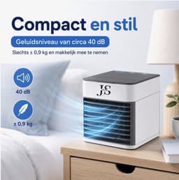 Jeas - Mini airco - Mini luchtverfrisser - Air cooler - Ventilator — thumbnail 5