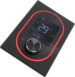 Slimme Thermostaat - Digitale Thermostaat Programmeerbaar - Energie Besparen - Kleuren Touchscreen Knop - 95V-240V - Zwart — thumbnail 3