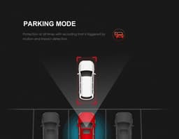 Thijox - Autocamera Dashcam A129Duo Duale HD 1080p Camera met GPS, Wifi, IMX291, Full HD, 140° Kijkhoek, 2-Kanalen, DVR voor Auto — thumbnail 3