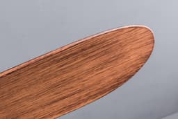 MODENUIT Plafondventilator – 132 cm – Zonder Verlichting – ABS – Zwart Donker Walnoot – Afstandsbediening — thumbnail 4
