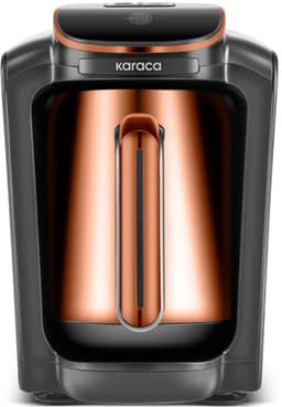 Karaca Hatır Neo Inox Turks Koffiezetapparaat – 735W – 300 ml – Elektrische Turkse Koffiemachine – RVS – Brons – 5 Kopjes — thumbnail 1