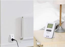 Draadloze Temperatuurregelaar - Verwarming Thermostaat - Energie Besparen - 8 Onafhankelijke Programma's - 3500 W - Wit — thumbnail 4