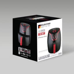 Luchtfriteuse - Heteluchtpan - Gezond Koken - XL Capaciteit - 7.1 Liter - Zwart — thumbnail 4