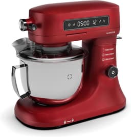 Keukenmachine - Mixer Deegmaker - Bakken en Koken - Stille AC Motor - 5 Liter Kom - Zandkleur — thumbnail 2
