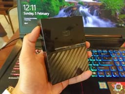 Externe Harde Schijf - Draagbare Opslag - Bestanden Opslaan - Hardware Encryptie - 2 TB - Zwart — thumbnail 2
