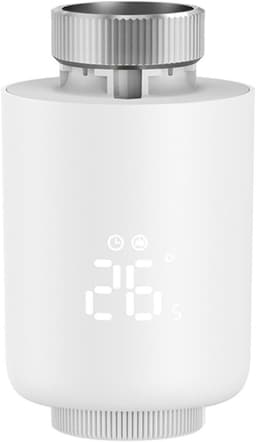 Slimme Thermostaat - Radiatorventiel - Energie Besparen - App Bediening - M30 x 1.5mm - Wit — thumbnail 1