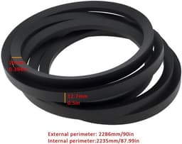 V-riem voor Grasmaaier - Compatibel met 700 en 954-0443A — thumbnail 5