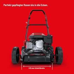 Benzine grasmaaier - Gazonmaaier - Gazononderhoud - Krachtige 4-takt motor - 41 cm maaibreedte - Zwart — thumbnail 3