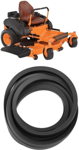 V-riem 5/8''x152'' - Compatibel met Scag/Husqvarna - Duurzaam materiaal - Slijtvast - Stabiliteit - Verbeterde werking - Grasmaaierriem — thumbnail 5