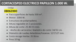 Elektrische Grasmaaier - Grastrimmer Grasmaaier - Gazon Onderhoud - 3-voudig Verstelbare Maaihoogte - 32 cm Snijdiameter - Groen — thumbnail 2