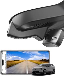 SnelShoppen - 4K UHD 2160P Dashcam Auto, OEM Look voor Volvo EX30 2024-2026, Loop Recording, G-Sensor, WiFi & App, Eenvoudig te Installeren, 64GB Gehe — thumbnail 1