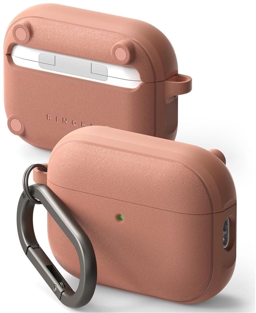 Ringke Onyx Magnetic Hoesje Geschikt voor Apple AirPods Pro 3 - Roze — afbeelding 1