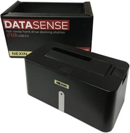 Harde Schijf Dock - Externe Opslag - Data Overzetten - Hoge Overdrachtssnelheid - 5TB Capaciteit - Zwart — thumbnail 4
