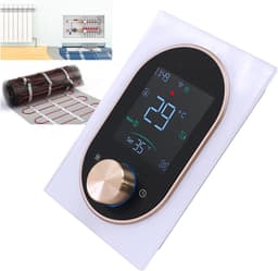 Slimme Thermostaat - WIFI Thermostaat - Energie Besparen - Touchscreen Bediening - 16A - Wit — thumbnail 5