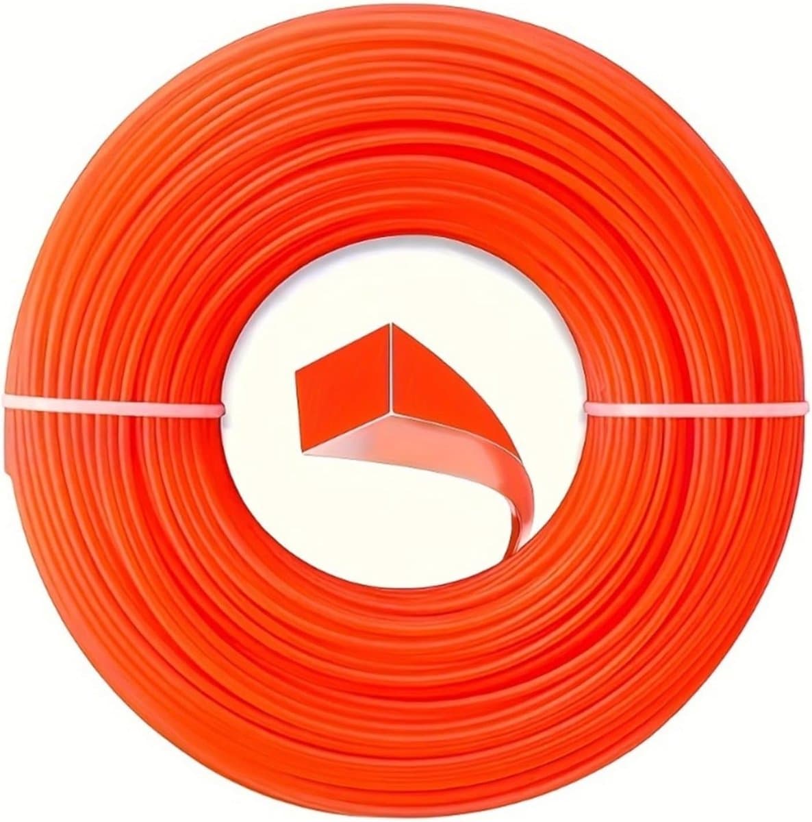 Grasmaaier Draad - Trimmerlijn Touw - Gazon Onderhoud - Minimale Vibraties - 5 Meter - Zilver — afbeelding 1