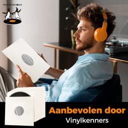 LP beschermhoezen - LP hoezen - Antistatische voering binnenhoes - 50 stuks - LP binnenhoezen - Wit - 80 gram - Vinyl hoezen — thumbnail 5