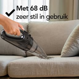 Brixy Kruimeldief Snoerloos - Handstofzuiger - Incl. Opzetstukken - Kruimelzuiger - Grijs — thumbnail 5