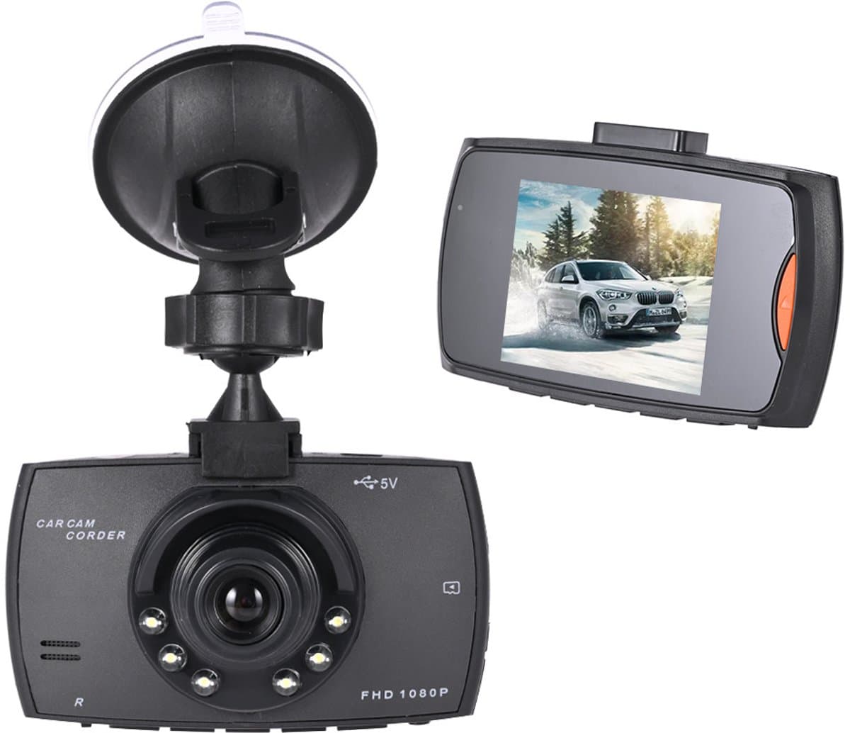 1080P auto-rijrecorder, rijcamera, nachtzicht, ringopname, 24 uur parkeermodus — afbeelding 1