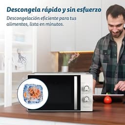 Magnetron met Grill 800W - 25 Liter Inhoud, 5 standen en Ontdooi Functie — thumbnail 3