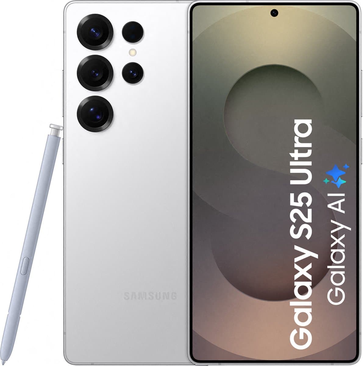 Samsung Galaxy S25 Ultra 5G - 1TB - Titanium White Silver — afbeelding 1