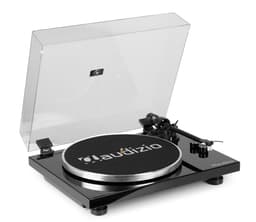 Platenspeler - Audizio Toledo premium platenspeler Bluetooth out - Stijlvol design - Zwart — thumbnail 1