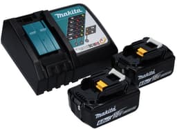 Makita DLM 432 RG2 accu-grasmaaier 36 V (2x 18 V) 43 cm + 2x accu 6,0 Ah + oplader — thumbnail 5