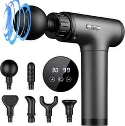 Diep Weefsel Massagepistool - Draagbaar, Elektrisch & Stil met 6 Accessoires — thumbnail 1
