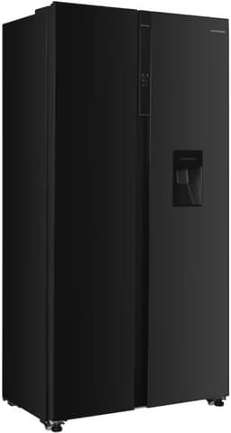 Heinner HSBS-H439NFBKWDE++ Amerikaanse Side-by-Side Koelkast met Waterdispenser – 439 L – Full No Frost – LED Touch Display – Smart Eco Functie – Zwart – 5 Jaar Garantie — thumbnail 5