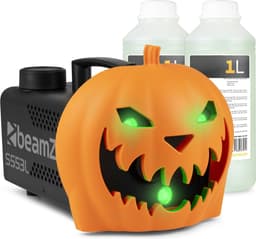 BeamZ Rookmachine Halloween - Pompoen met lichteffecten en 2 liter vloeistof - Voor Halloweenfeesten — thumbnail 1