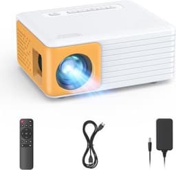Solacis Mini Beamer - Input tot Full HD 1080P - Projector - Mini Projector - HDMI - USB - Wit - Smartphone - Draagbaar - Ingebouwde speaker — thumbnail 1