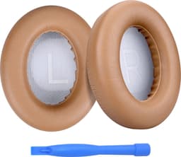 Vervangende Oorkussens voor Bose NC700 / Bose 700 Noise Cancelling Hoofdtelefoon van MMOBIEL - Memory Foam en Protein PU Koptelefoon Oorkussens - Noise Isolation Earpads – Khaki — thumbnail 1