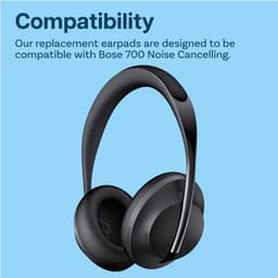 Vervangende Oorkussens voor Bose NC700 / Bose 700 Noise Cancelling Hoofdtelefoon van MMOBIEL - Cooling Gel Koptelefoon Oorkussens - Noise Isolation Earpads – Zwart — thumbnail 2