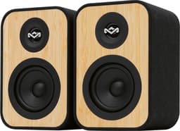 House of Marley Uplift Bluetooth Boekenplank Speakers - Hifi speakers - Stereo Set - Home Audio - Gemaakt van Duurzame Materialen - 16 Watt - Zwart — thumbnail 1