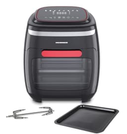 Heinner Heteluchtfriteuse – 2000W – 11L Ovencapaciteit – 4,5L Mand – Ovenfunctie – Touchbediening – 8 Programma’s – Timer 4u – Rotisserie – Zwart/Rood — thumbnail 3