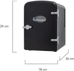 Minibar - Mini Koelkast - Skincare Fridge - Zwart — thumbnail 3