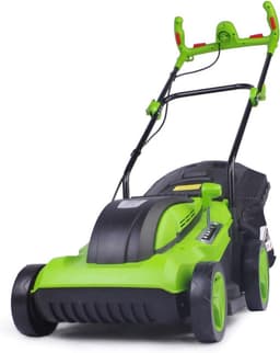 Elektrische Grasmaaier 1800 Watt met 38 cm Maaibreedte en 45 L Opvangbak voor Gazons tot 800 m² — thumbnail 4