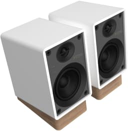 Onkyo GX-10DB wit actieve luidsprekerset USB-C,Bluetooth,Phono,AUX,Optical,Sub Out — thumbnail 1
