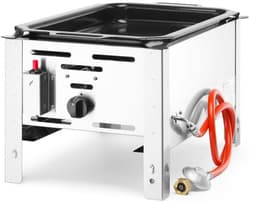 HENDI Compacte gasbarbecue – 5,8 kW – roestvast staal – 340x540x300 mm — thumbnail 3