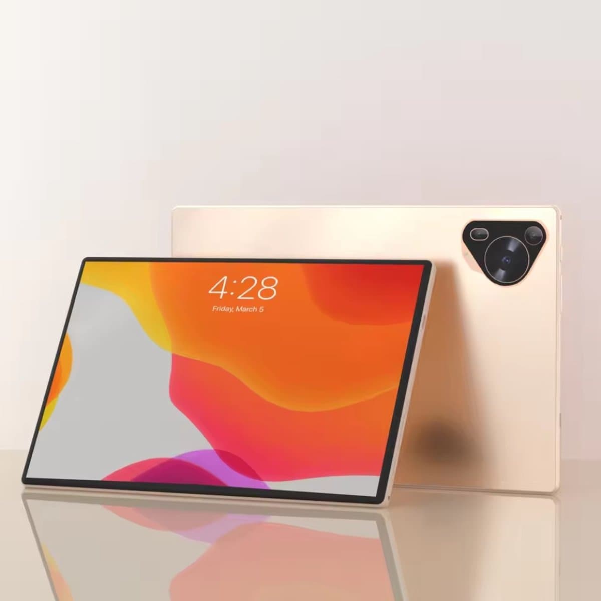 Pad 9 Pro 10.1 Inch 2K Volledig Scherm 16GB+512GB Snapdragon 8 Gen2 Android 24mp + 48Mp High-Performance Tablet - Goud — afbeelding 1