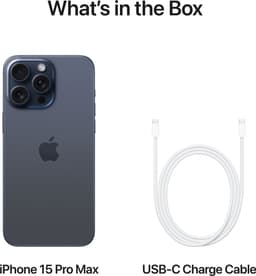 Apple iPhone 15 Pro Max - 512GB - Blauw Titanium — thumbnail 5