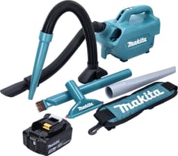Makita DCL 184 F1 accu stofzuiger 18 V 54 mbar 0,5 l + 1x oplaadbare accu 3,0 Ah - zonder oplader — thumbnail 2
