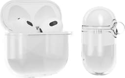 ShieldCase Siliconen TPU Hoesje Geschikt voor Airpods 4 - Siliconen Case voor Apple Airpods 4 Case Hoesje - Transparant — thumbnail 3