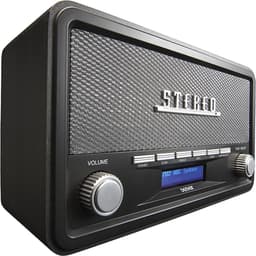 Denver DAB Radio - Retro Radio - Bluetooth - DAB+/ FM - Dimbaar - Batterijen & Netstroom - DAB18DG — thumbnail 3