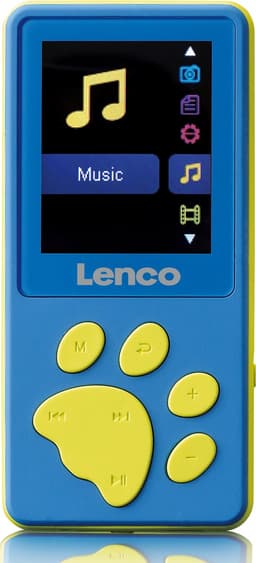 Lenco Xemio-560 - MP3 speler met 8GB geheugen en oordopjes - Blauw — thumbnail 4