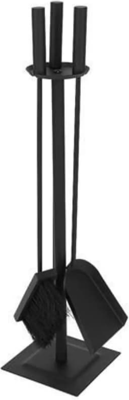 Kaminer Haardaccessoires Set - Elegant en Functioneel - 4-in-1 met Standaard — thumbnail 5
