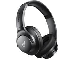 soundcore van Anker Q20i - Hoofdtelefoon met hybride actieve ruisonderdrukking - Bluetoothoordoppen - Speelduur van 40 u - Hi-Res Audio - Veel bas - Appinstellingen - Transparantiemodus - Ideaal voor op reis